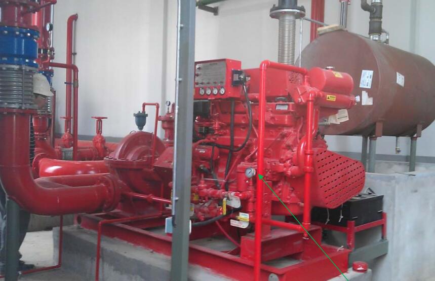 柴油引擎冷却水循环系统